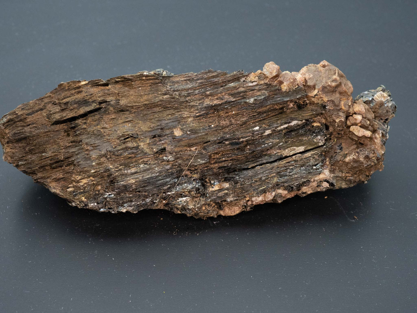 Biotite Mica & Red Apatite - Smart Mine, Renfrew County, Ontario, Canada