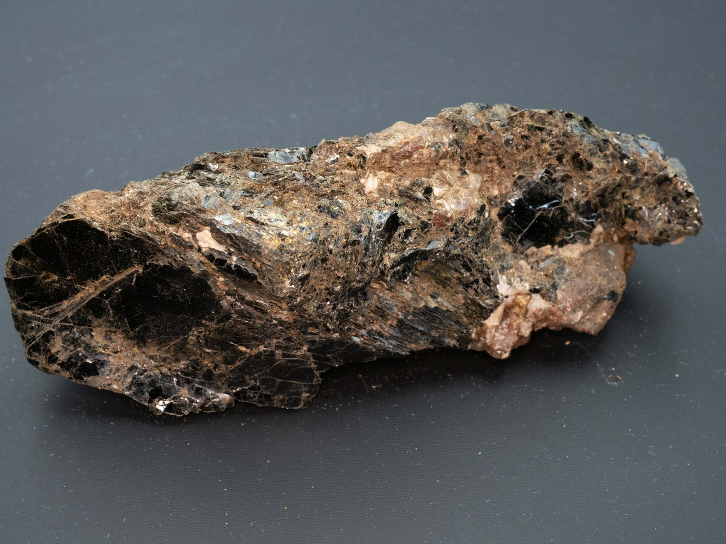 Biotite Mica & Red Apatite - Smart Mine, Renfrew County, Ontario, Canada
