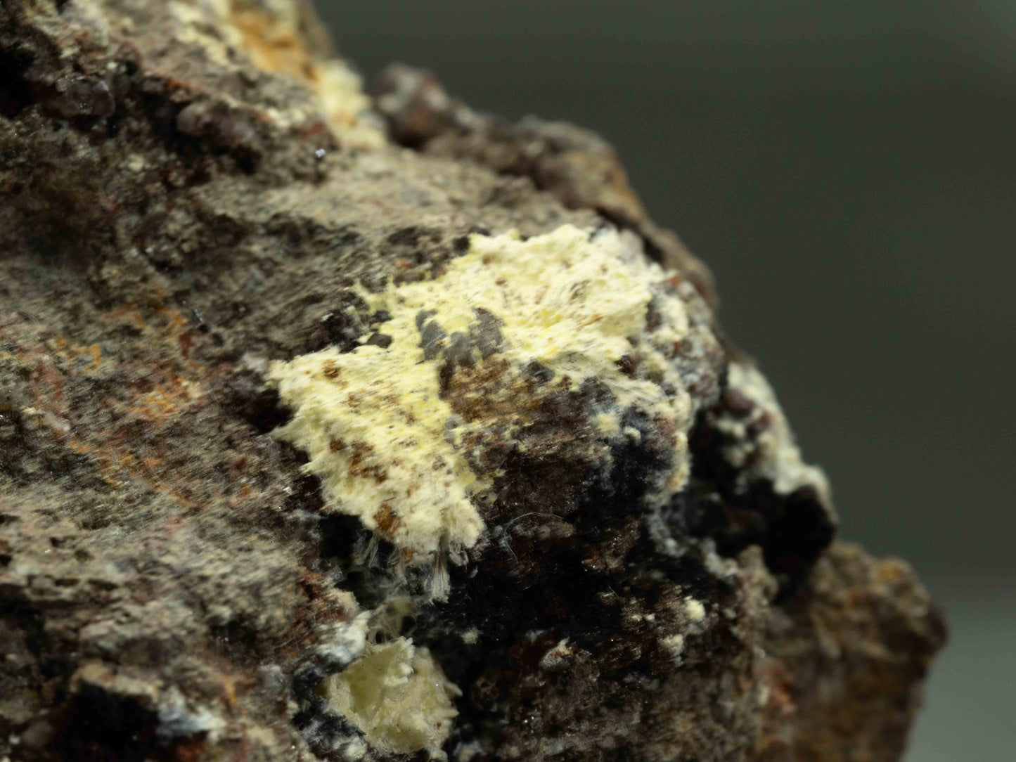 Parauranophane & Cyrtolite Zircon - Madawaska Mine (Faraday Mine), Faraday Township, Hastings County, Ontario, Canada