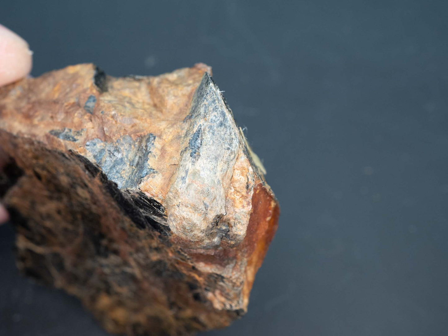 Fergusonite-(Y) - J.G. Gole Quarry, Murchison Township, Nipissing District, Ontario, Canada