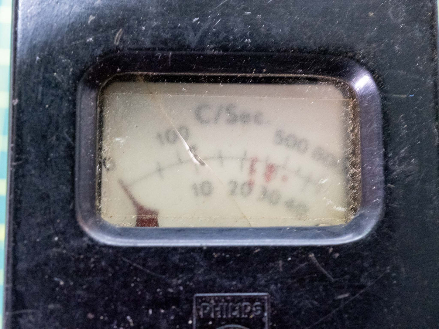 Vintage Phillips Pocket Battery Monitor PW4010 Geiger Counter