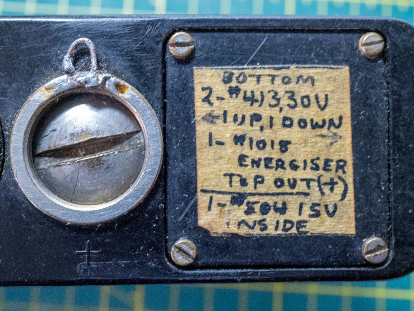 Vintage Phillips Pocket Battery Monitor PW4010 Geiger Counter