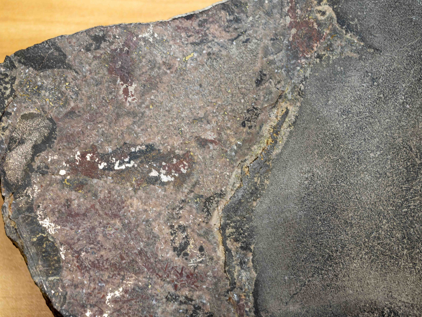 Uraninite & Native Silver — Eldorado Mine, Port Radium, Northwest Territories, Canada. Museum Cabinet Specimen