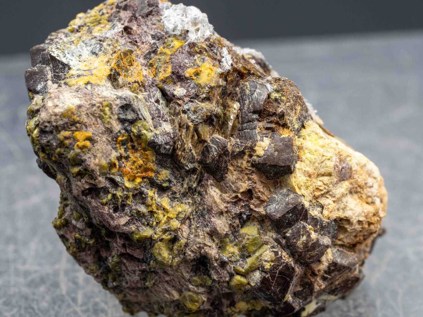 Uraninite Crystals & Gummite — Four Corners District, Joplin, Missouri, USA
