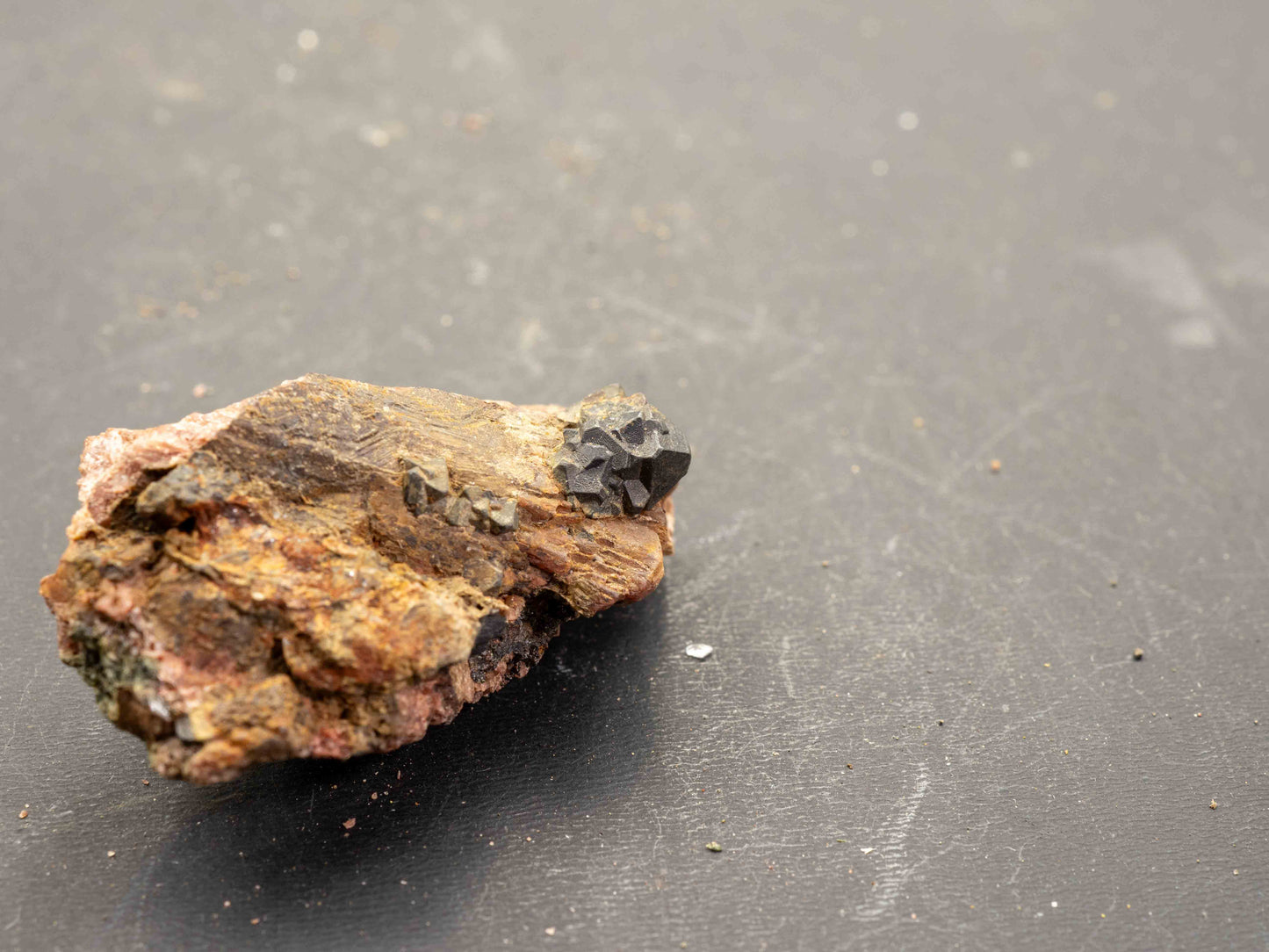 Uraninite (Crystals) — Eagles Nest Occurrence, Bancroft, Ontario