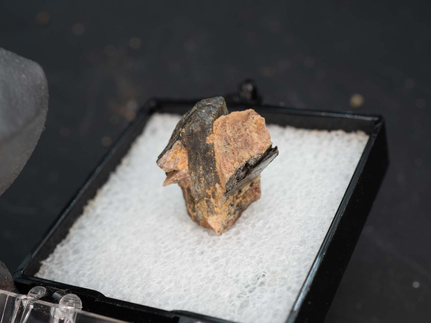 Fergusonite-(Y) - J.G. Gole Quarry, Murchison Township, Nipissing District, Ontario, Canada