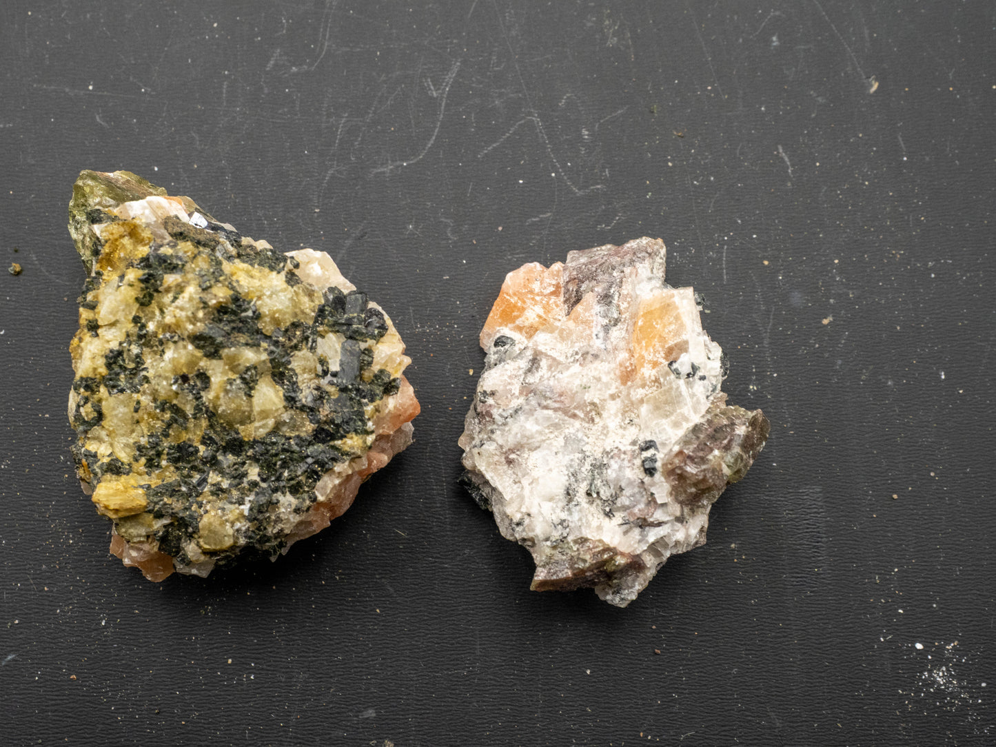 Misc. Specimens from Yates Mine, Otter Lake, Pontiac RCM, Outaouais, Quebec, Canada