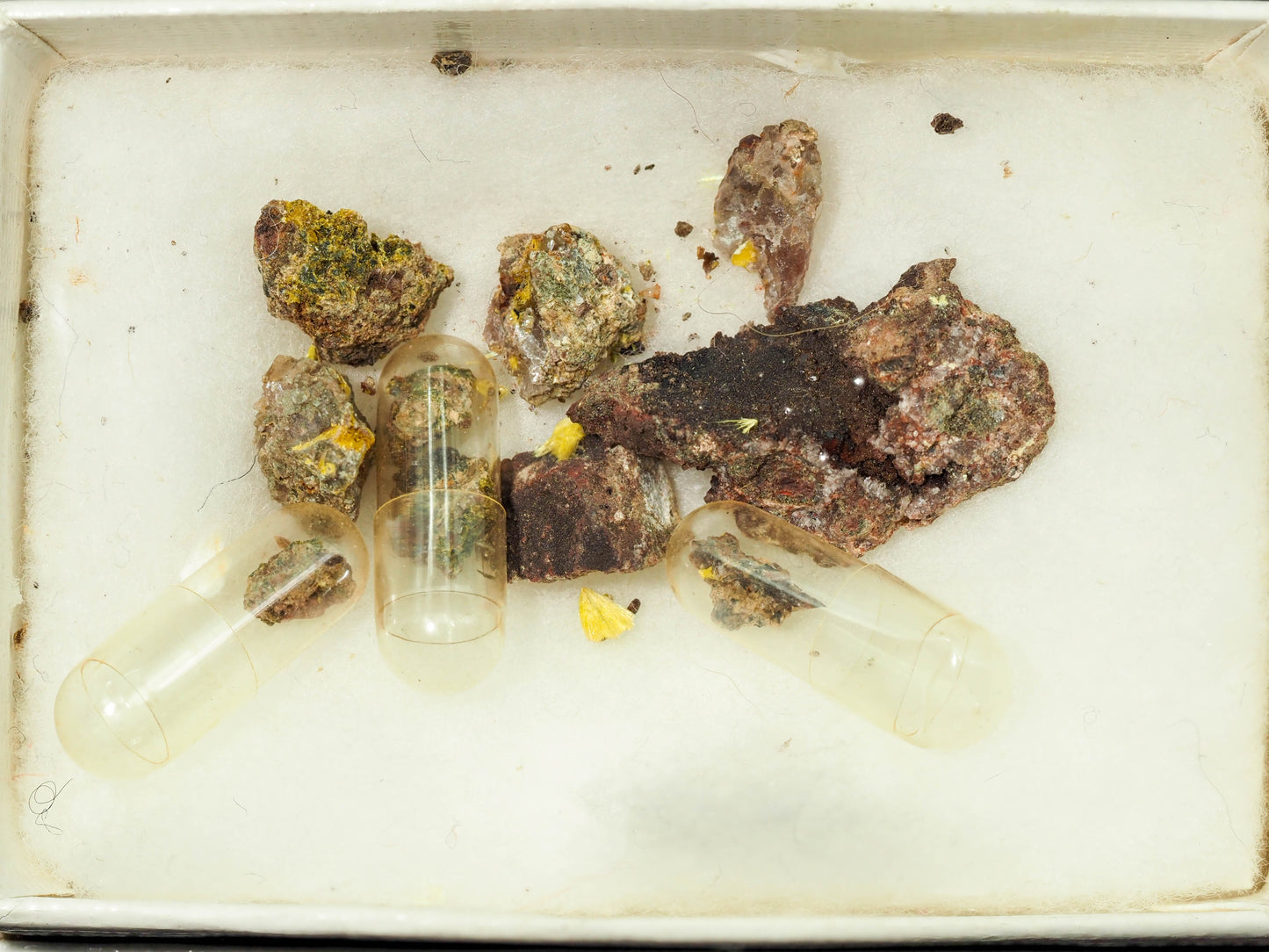 Uranophane - Madawaska (Faraday) Mine, Faraday Township, Hastings County, Ontario, Canada