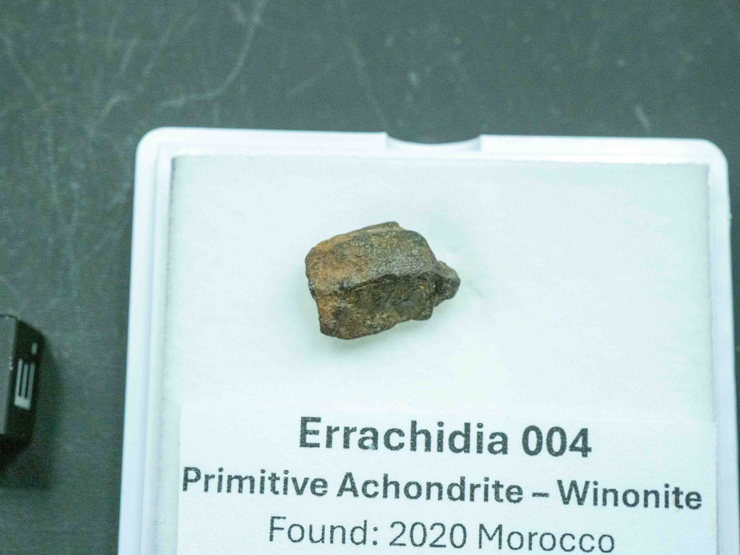 Errachidia 004 — Winonaite (Primitive Achondrite) (0.96 grams)