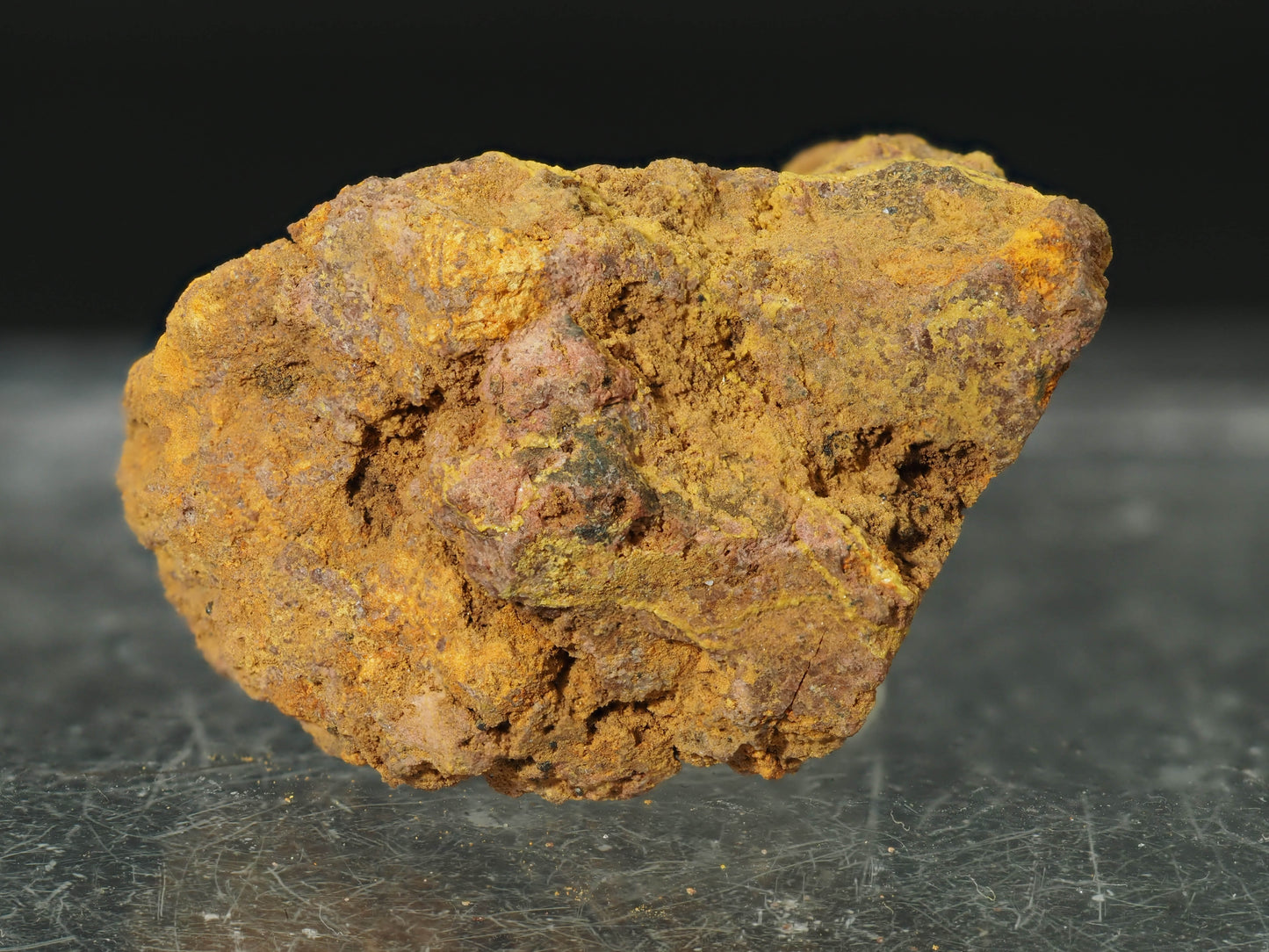 Uraninite & Curite - Shinkolobwe Mine, Shinkolobwe, Kambove Territory, Haut-Katanga, DR Congo