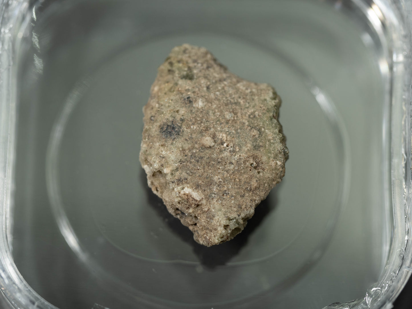 Trinitite (1.08 grams) - Trinity site, White Sands Missile Range, Socorro County, New Mexico, USA - July 16, 1945 at 5:29am MWT