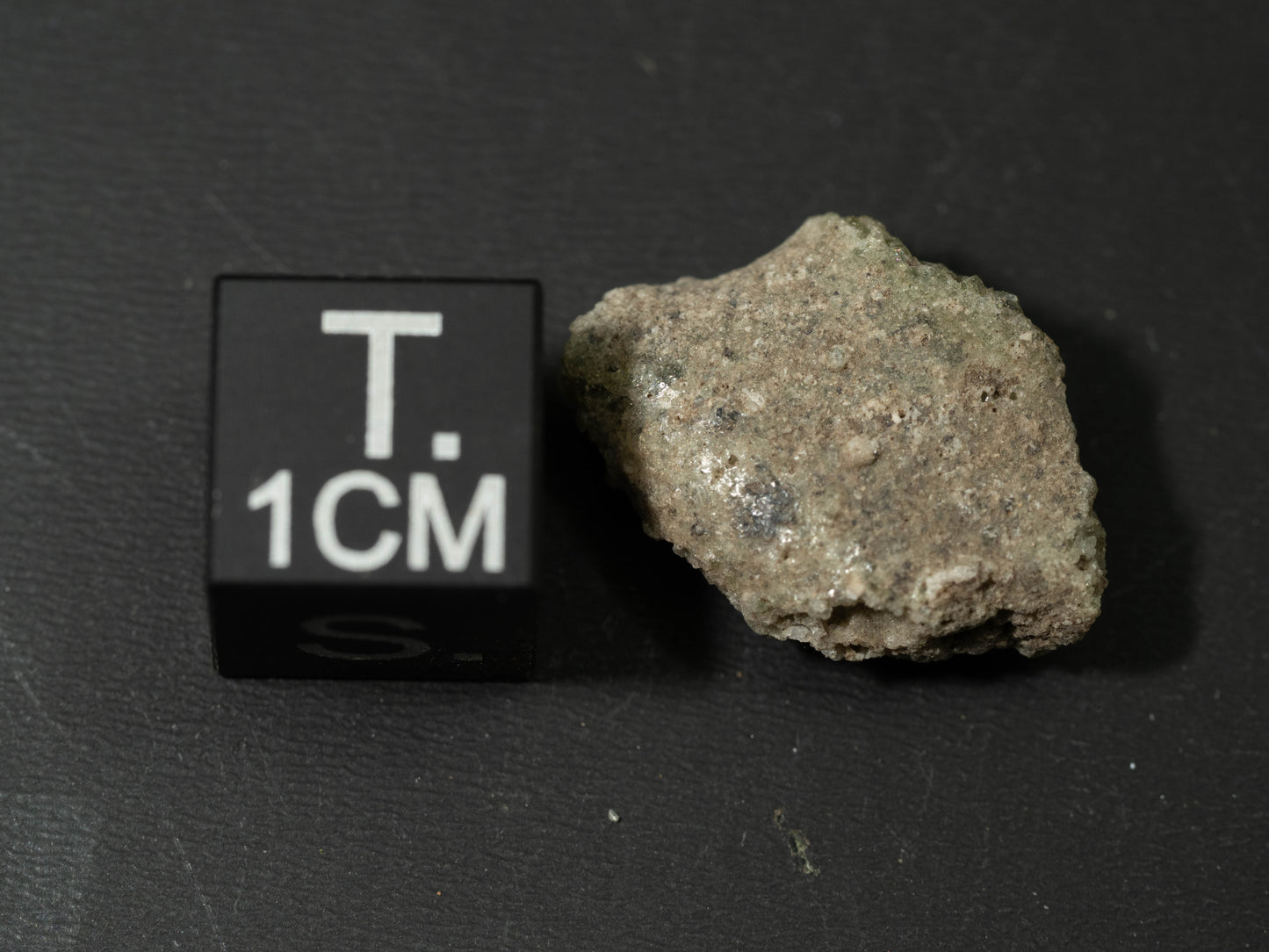 Trinitite (1.08 grams) - Trinity site, White Sands Missile Range, Socorro County, New Mexico, USA - July 16, 1945 at 5:29am MWT