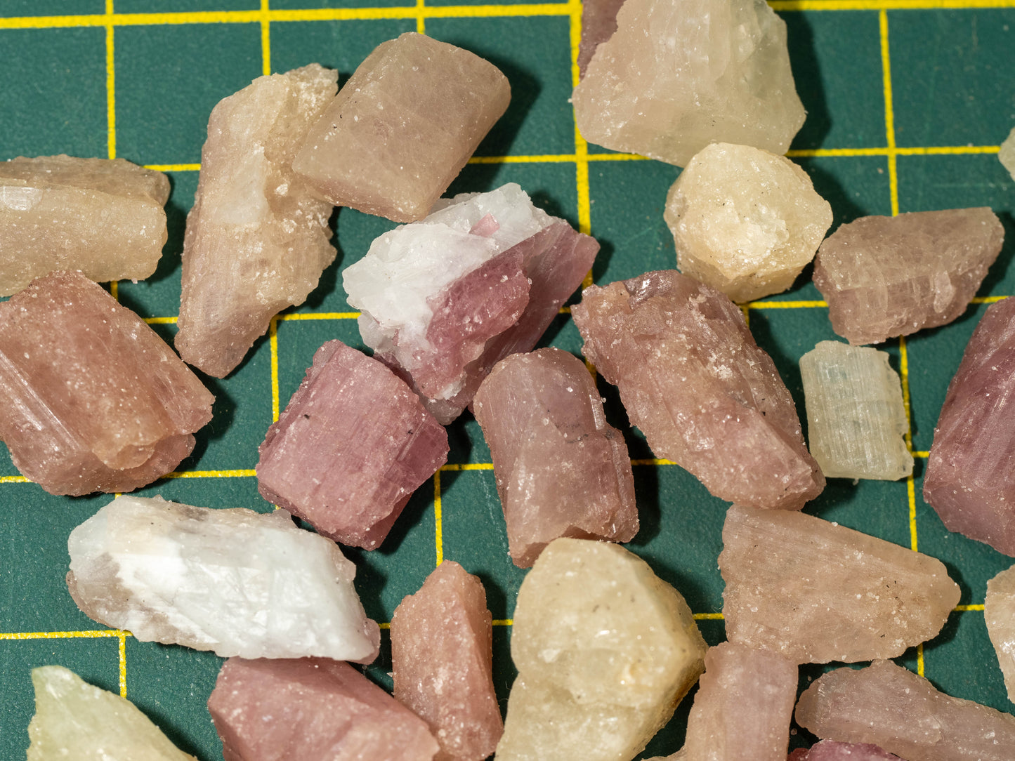 Rough Pink Tourmaline - Rio do Sul, Brazil (50 gram parcel)