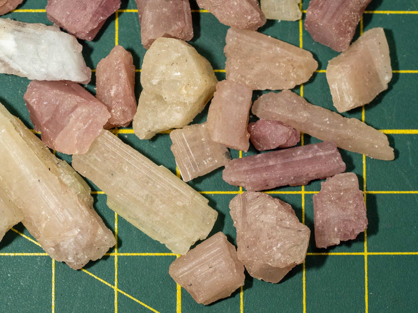 Rough Pink Tourmaline - Rio do Sul, Brazil (50 gram parcel)
