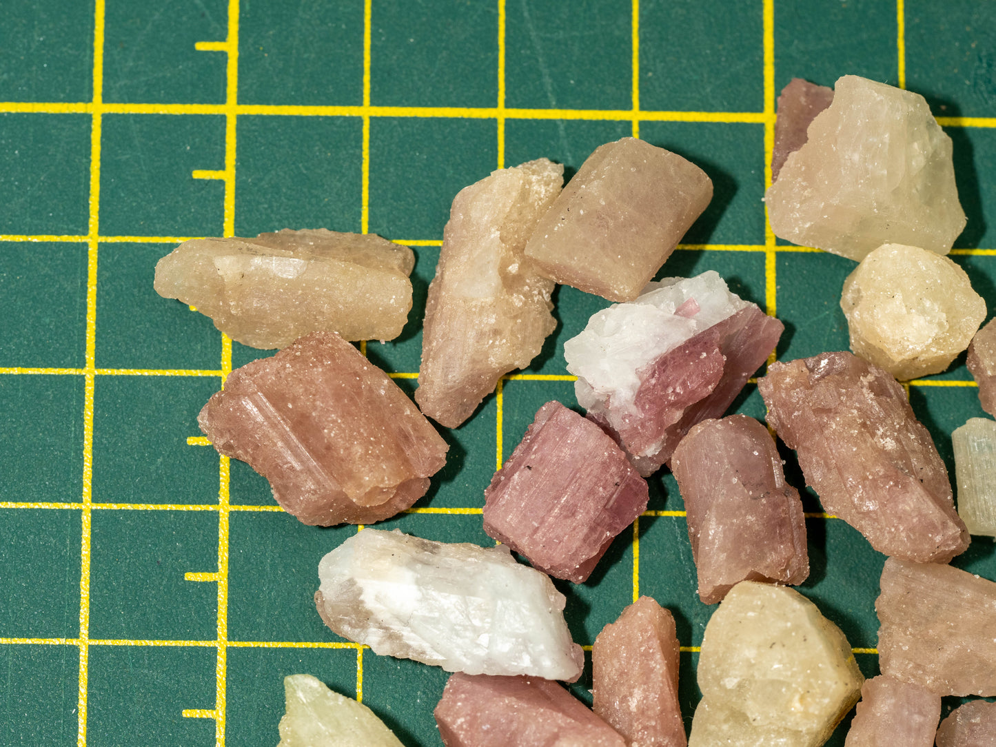 Rough Pink Tourmaline - Rio do Sul, Brazil (50 gram parcel)