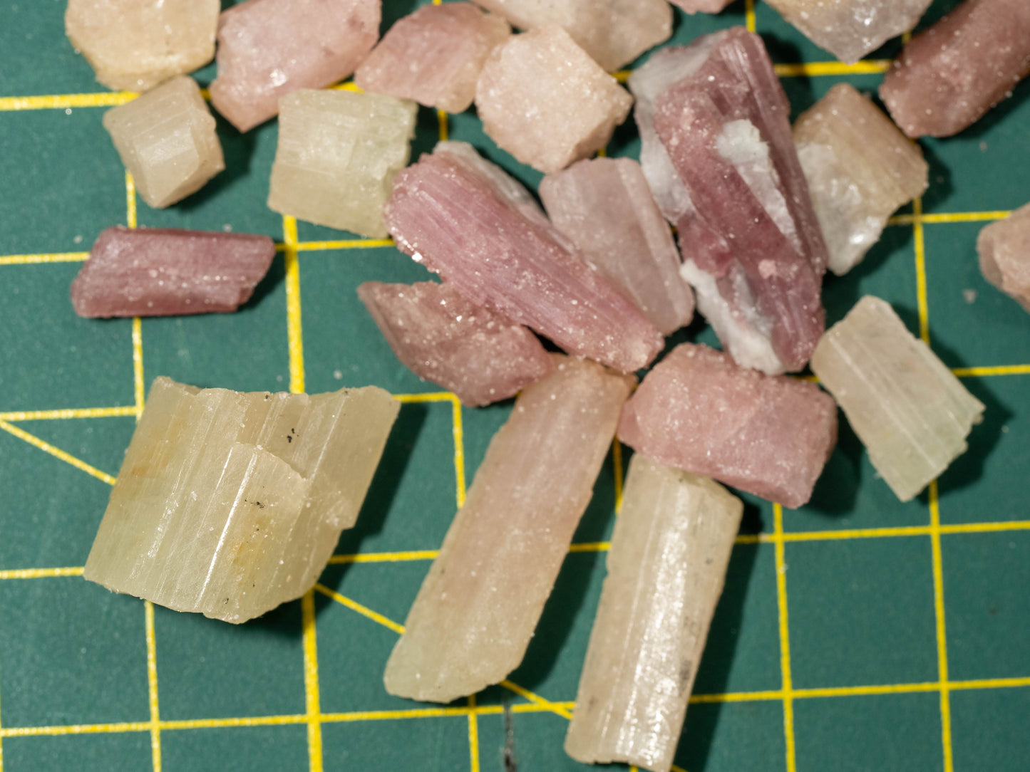 Rough Pink Tourmaline - Rio do Sul, Brazil (50 gram parcel)