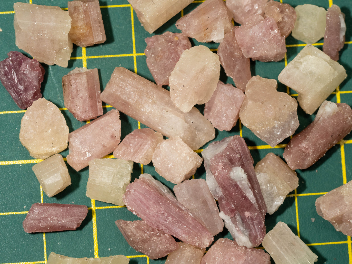 Rough Pink Tourmaline - Rio do Sul, Brazil (50 gram parcel)