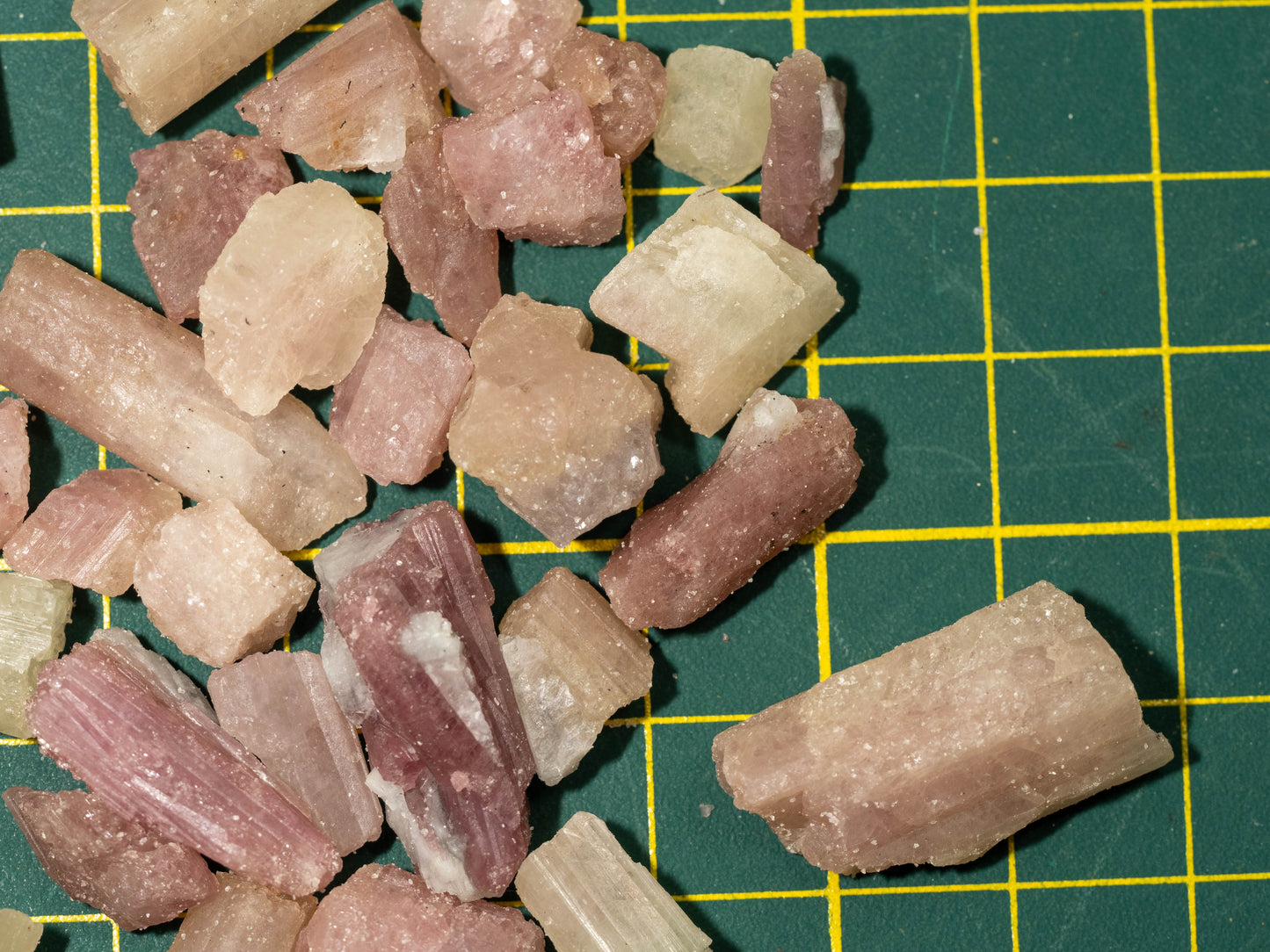 Rough Pink Tourmaline - Rio do Sul, Brazil (50 gram parcel)