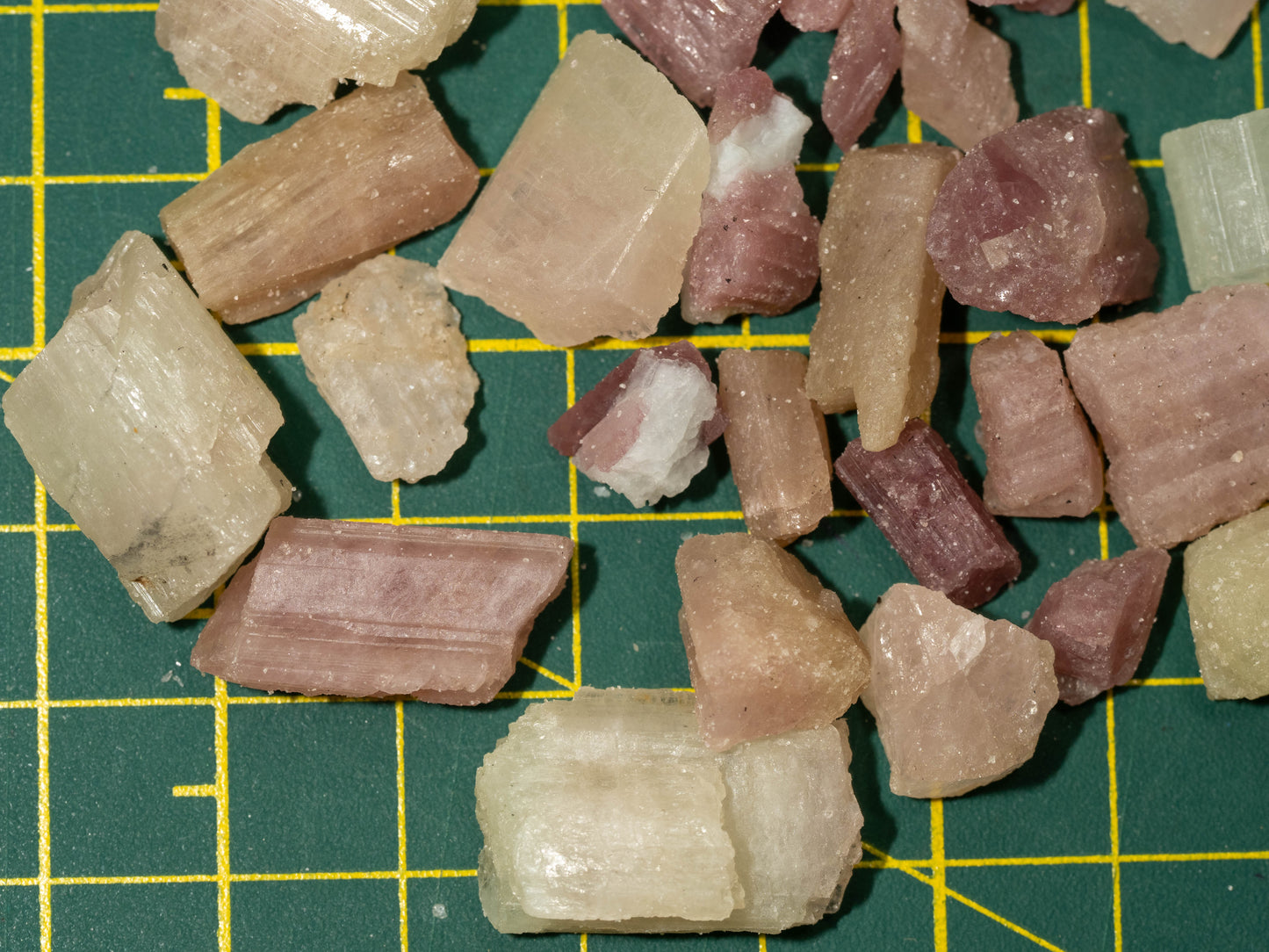 Rough Pink Tourmaline - Rio do Sul, Brazil (50 gram parcel)