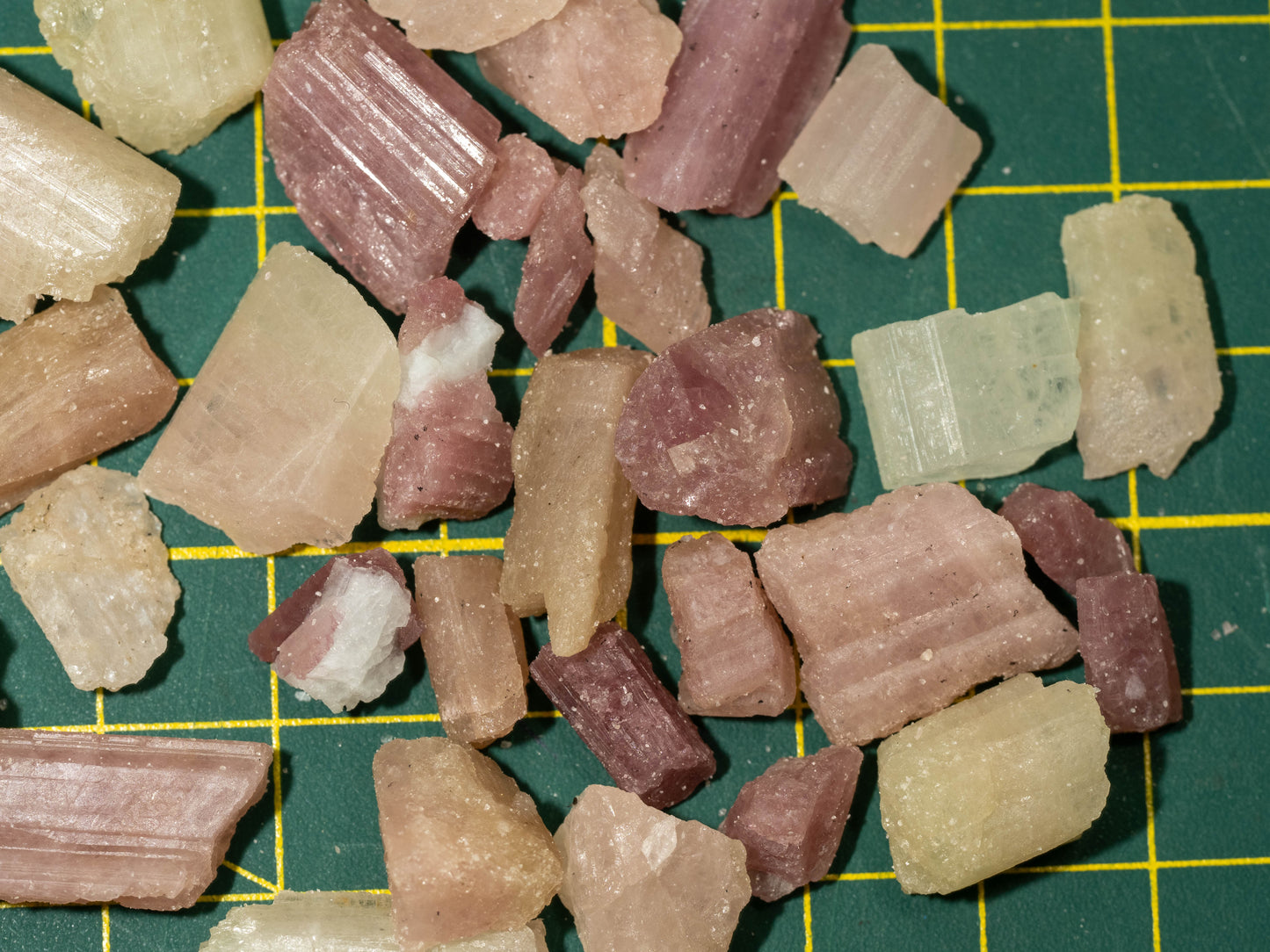 Rough Pink Tourmaline - Rio do Sul, Brazil (50 gram parcel)