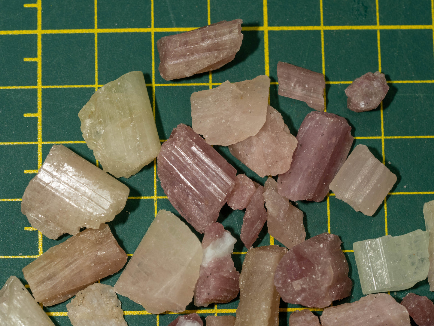 Rough Pink Tourmaline - Rio do Sul, Brazil (50 gram parcel)