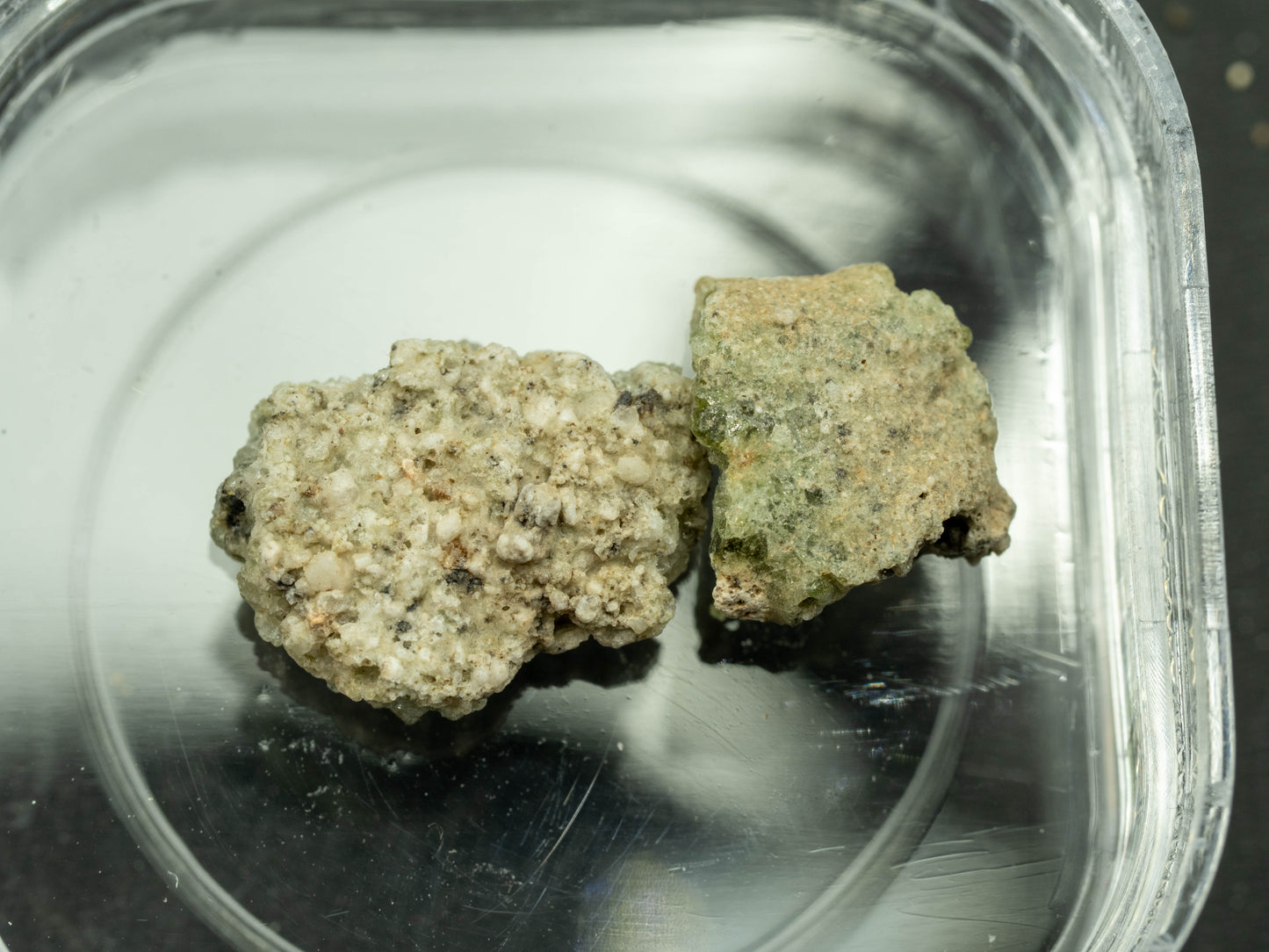 Trinitite (1.0 grams) - Trinity site, White Sands Missile Range, Socorro County, New Mexico, USA - July 16, 1945 at 5:29am MWT