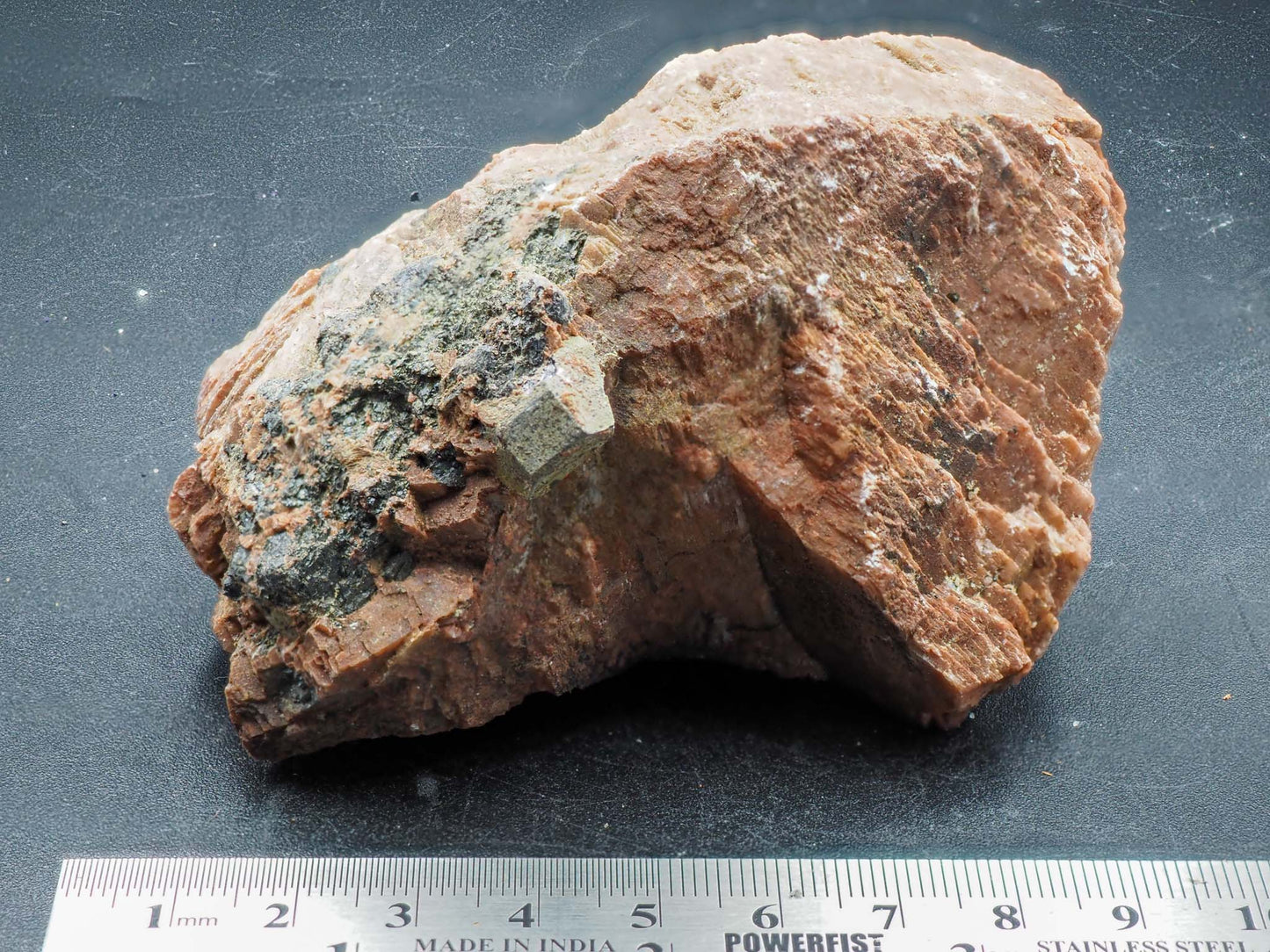 Euxenite (Y) - Beryl Pit, Quadeville, Ontario, Canada