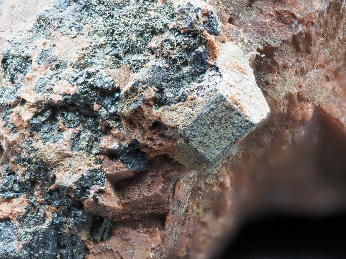 Euxenite (Y) - Beryl Pit, Quadeville, Ontario, Canada