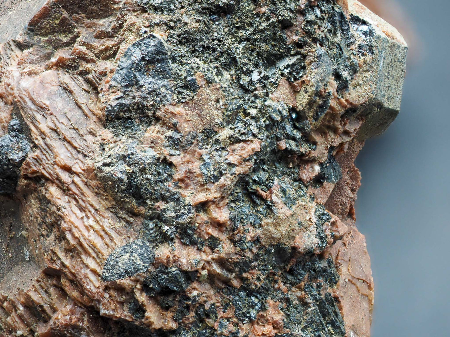 Euxenite (Y) - Beryl Pit, Quadeville, Ontario, Canada
