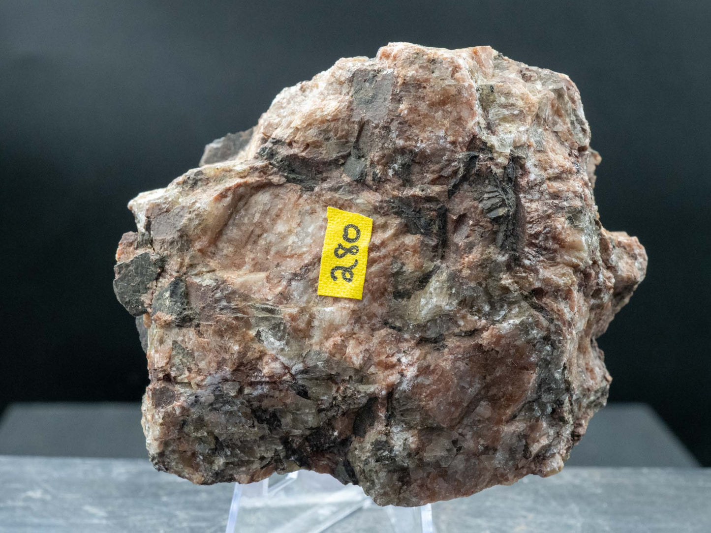 Tantalite & Columbite - Canadian Beryllium Mine, Quadeville area, Lyndoch Township, Brudenell-Lyndoch-and-Raglan, Renfrew County, Ontario, Canada