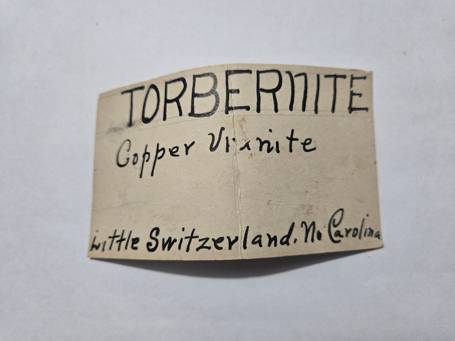 Uraninite, Gummite & Torbernite - Little Switzerland area, North Carolina, USA