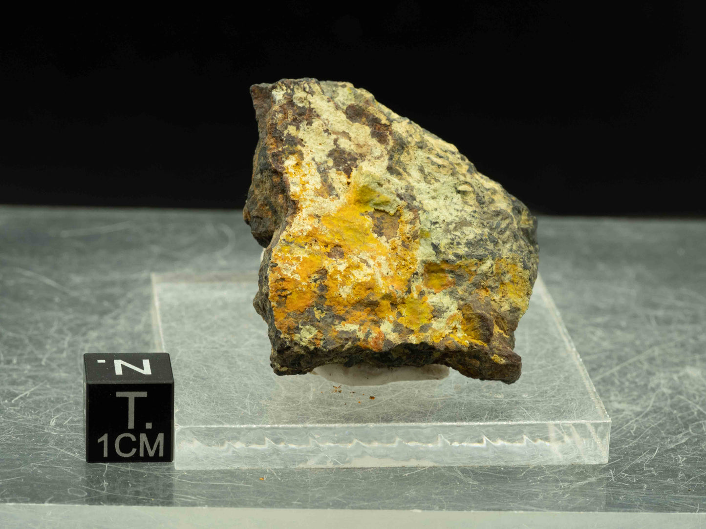 Masuyite, Uranophane & Uraninite - Rabbit Lake Mine, Lake Athabasca Region, Saskatchewan, Canada