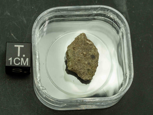 Trinitite (1.08 grams) - Trinity site, White Sands Missile Range, Socorro County, New Mexico, USA - July 16, 1945 at 5:29am MWT