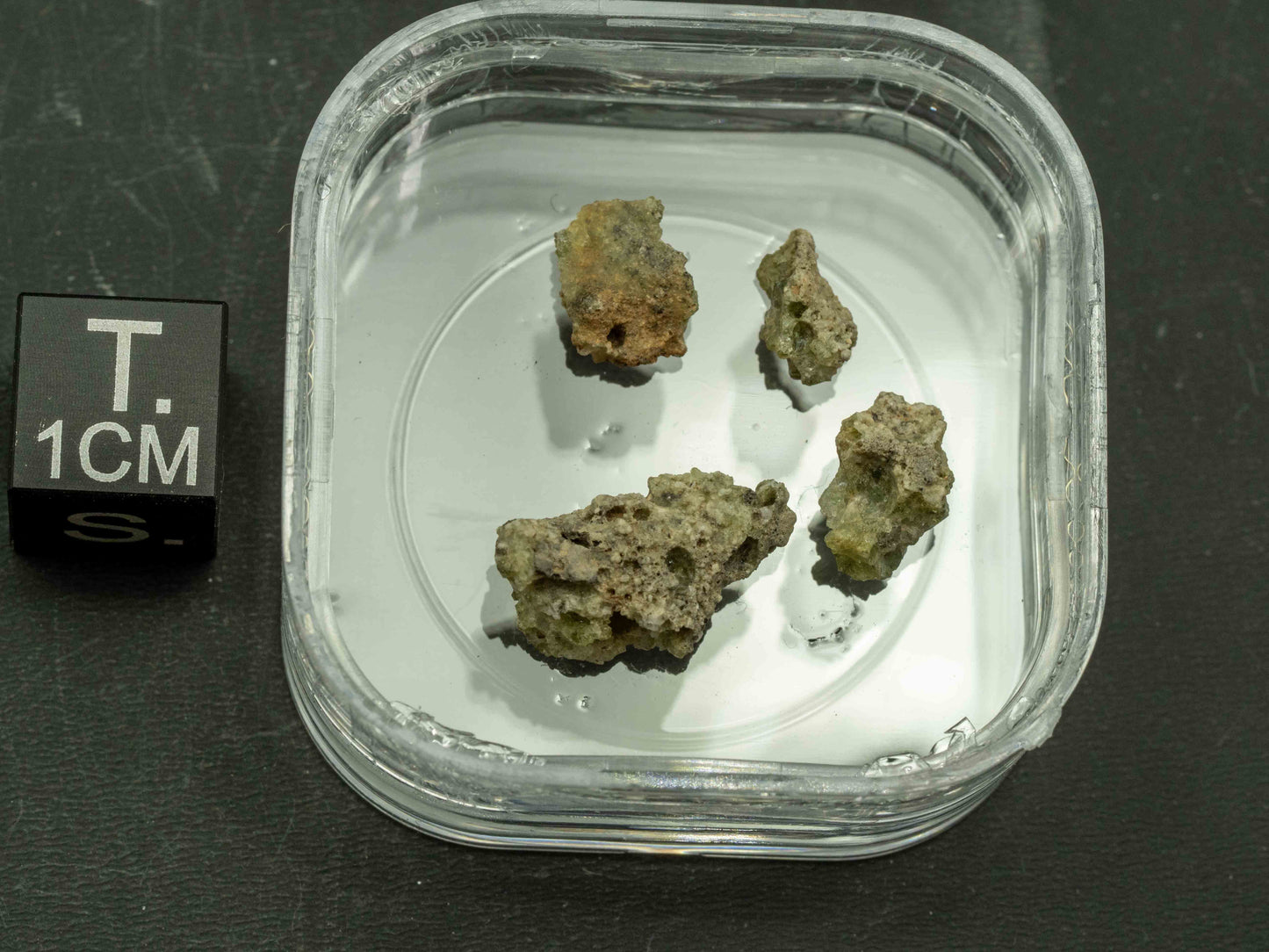 Trinitite (0.86 grams) - Trinity site, White Sands Missile Range, Socorro County, New Mexico, USA - July 16, 1945 at 5:29am MWT