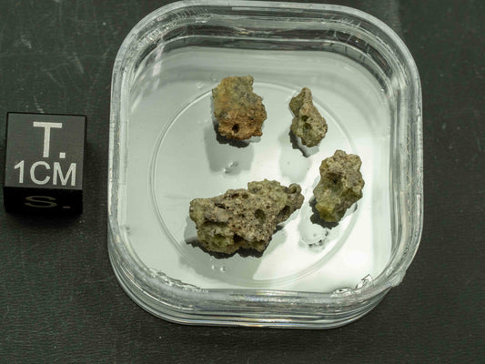 Trinitite (0.86 grams) - Trinity site, White Sands Missile Range, Socorro County, New Mexico, USA - July 16, 1945 at 5:29am MWT