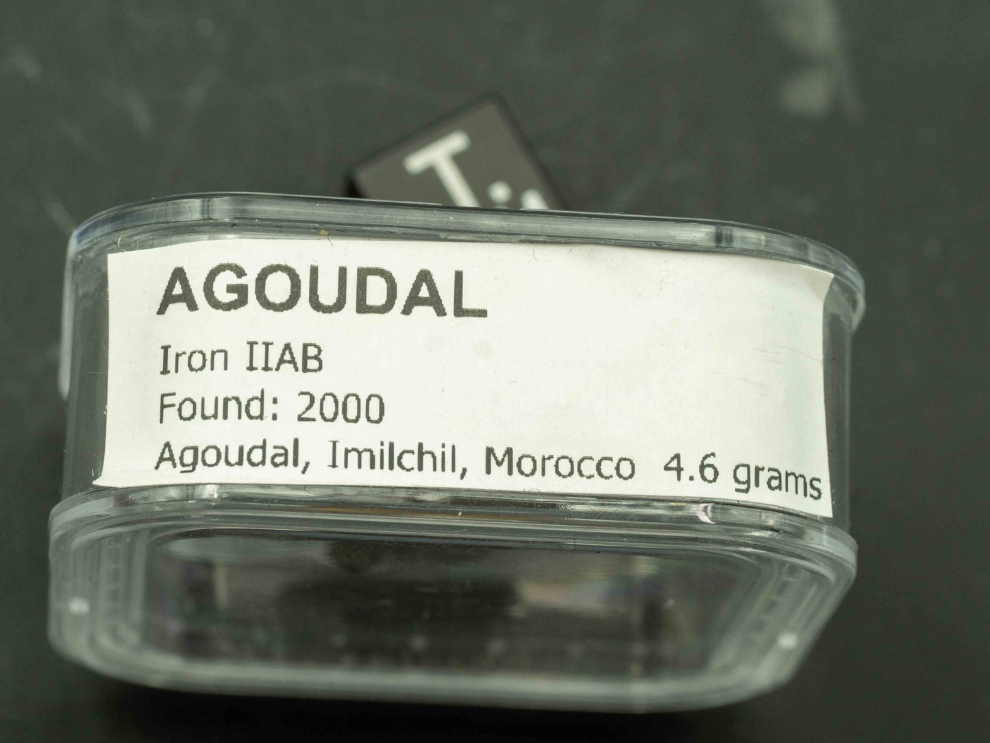 Meteorite - Agoudal (Iron - IIAB) 4.6 grams