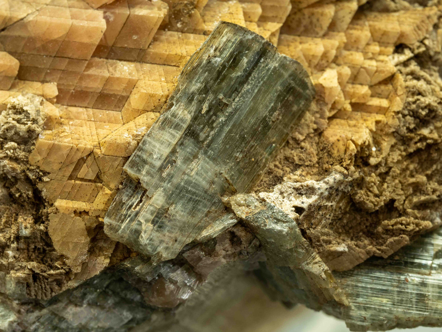 Actinolite - Dyno Turn, Cardiff Township, Highlands East Township, Haliburton County, Ontario, Canada