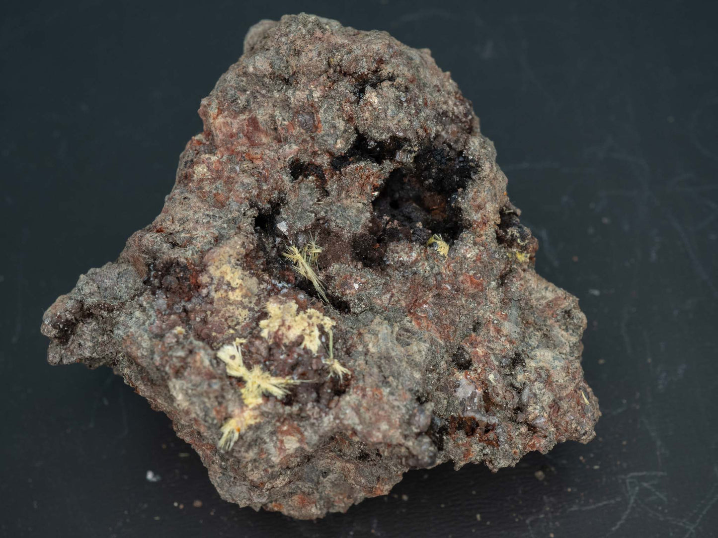 Uranophane - Madawaska (Faraday) Mine, Faraday Township, Hastings County, Ontario, Canada