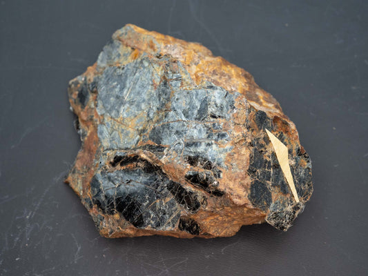 Fergusonite-(Y) - J.G. Gole Quarry, Murchison Township, Nipissing District, Ontario, Canada