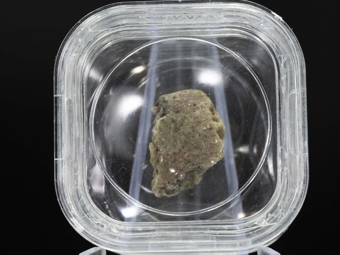 Trinitite (1.1 grams) - Trinity site, White Sands Missile Range, Socorro County, New Mexico, USA - July 16, 1945 at 5:29am MWT