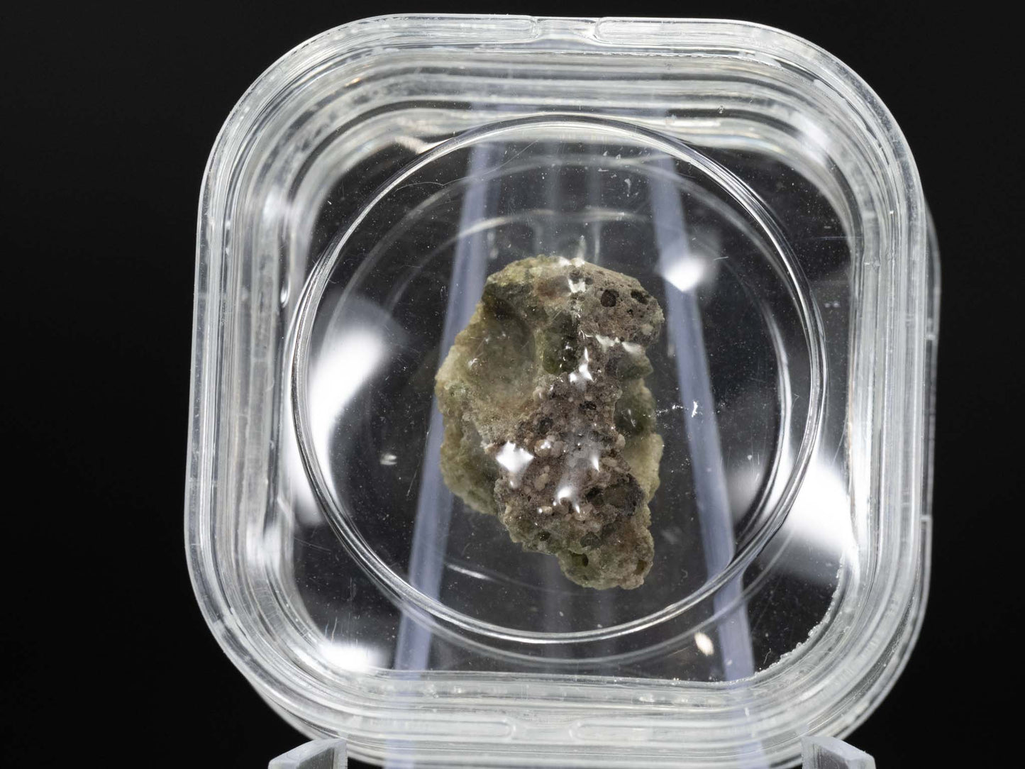 Trinitite (1.1 grams) - Trinity site, White Sands Missile Range, Socorro County, New Mexico, USA - July 16, 1945 at 5:29am MWT