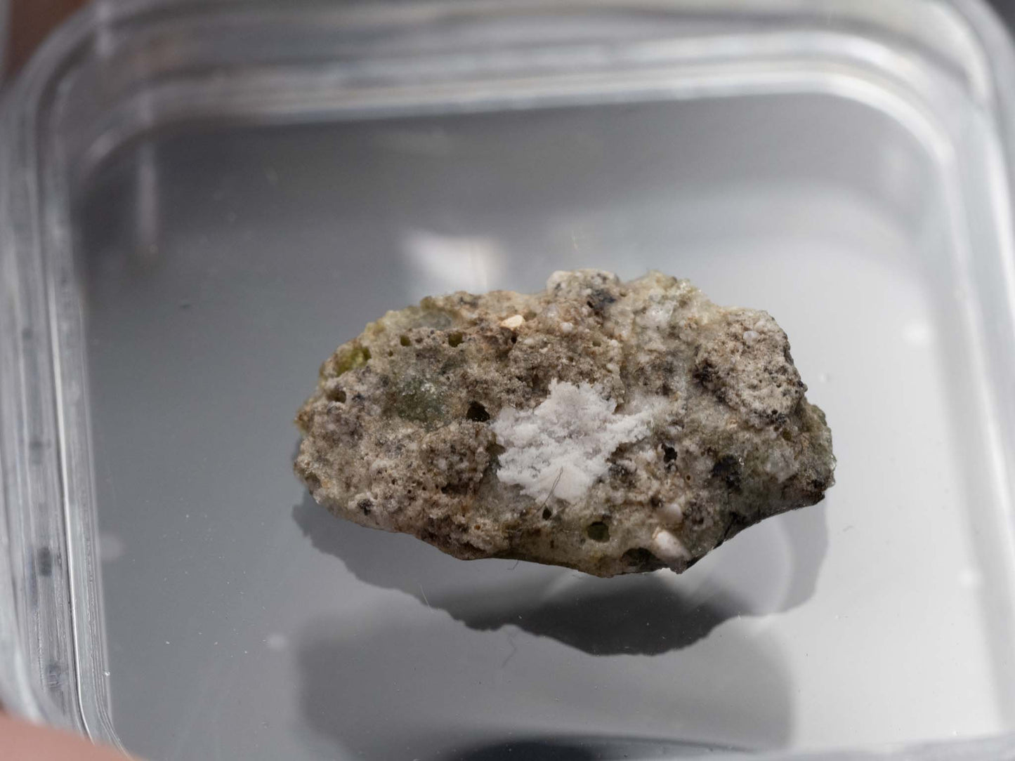 Trinitite (1.0 grams) - Trinity site, White Sands Missile Range, Socorro County, New Mexico, USA - July 16, 1945 at 5:29am MWT