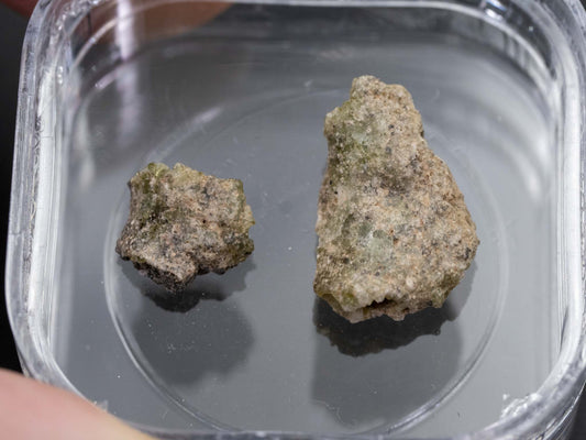 Trinitite (0.9 grams) - Trinity site, White Sands Missile Range, Socorro County, New Mexico, USA - July 16, 1945 at 5:29am MWT