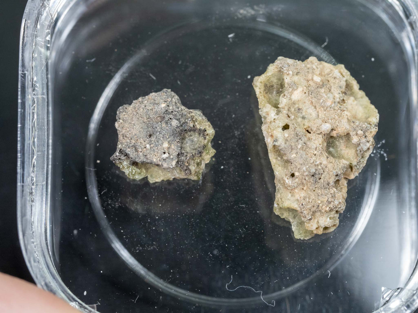 Trinitite (0.9 grams) - Trinity site, White Sands Missile Range, Socorro County, New Mexico, USA - July 16, 1945 at 5:29am MWT