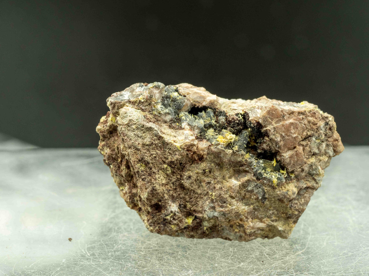 Uranophane - Madawaska Mine (Faraday Mine), Faraday Township, Hastings County, Ontario, Canada