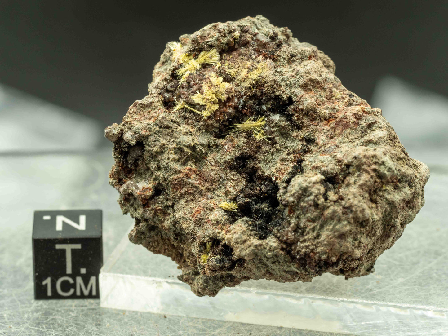 Uranophane - Madawaska Mine (Faraday Mine), Faraday Township, Hastings County, Ontario, Canada