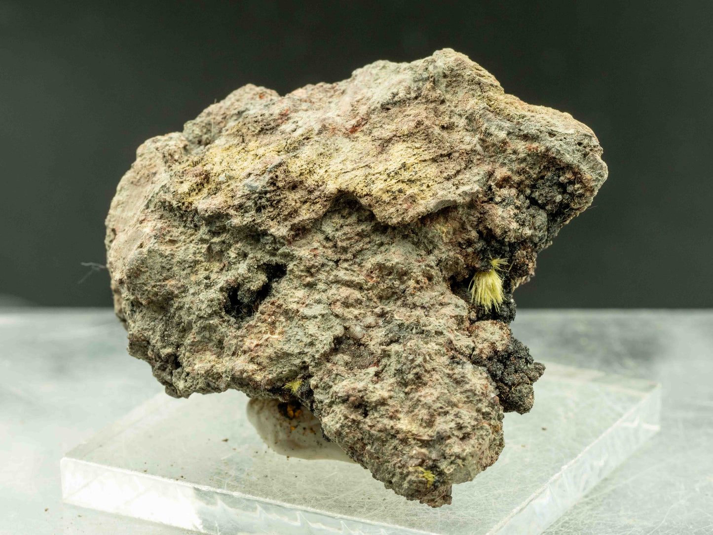 Uranophane - Madawaska Mine (Faraday Mine), Faraday Township, Hastings County, Ontario, Canada