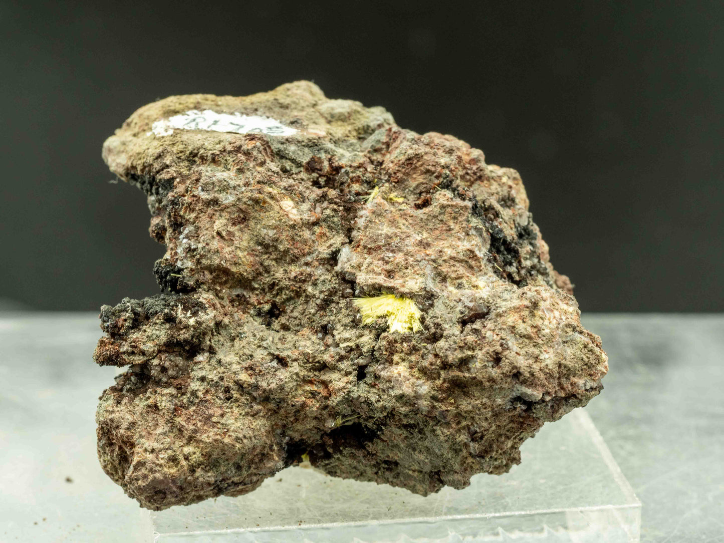 Uranophane - Madawaska Mine (Faraday Mine), Faraday Township, Hastings County, Ontario, Canada