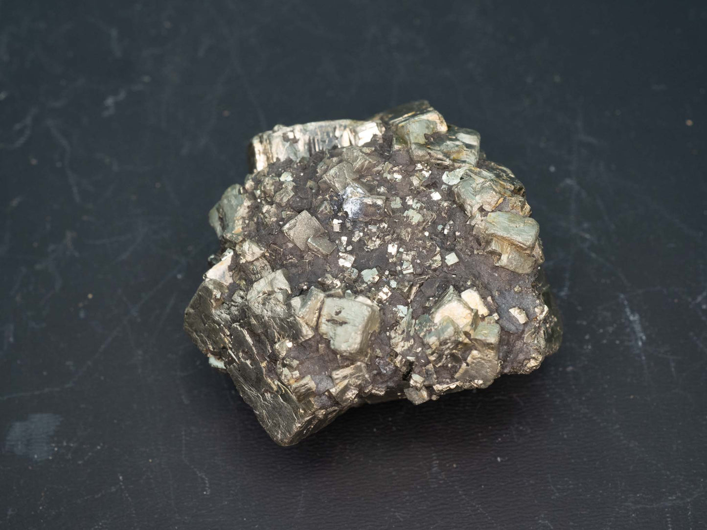 Pyrite - Tea Cove, Port au Port Peninsula, Newfoundland, Canada