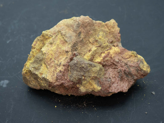 Metahewettite (w/ Carnotite & Tyuyamunite) - Uravan Mining District, Montrose County, Colorado, USA